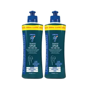 MyE Tono sobre Tono Tratamiento capilar Azul Matizante Plata 300mL (2 Pack)