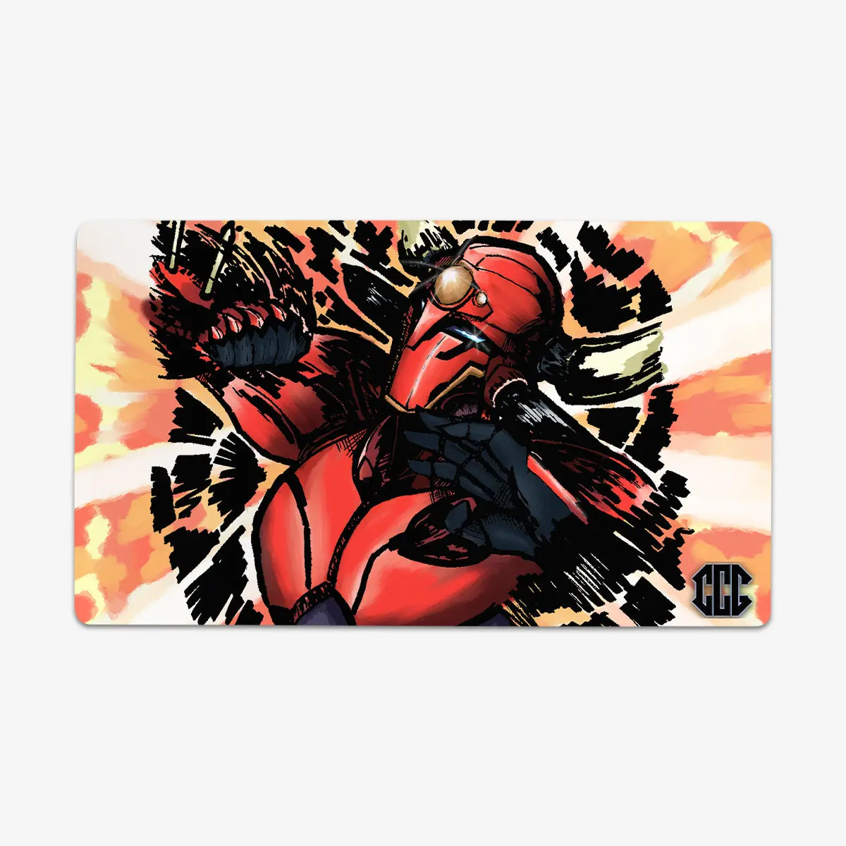 Elemental Hero Sunrise Thin Office Desk Mat, Computer Desk Pad, Artisan Mousepad, Artistic Decorative Artwork Desktop Mat, Artistic Decorative Desktop Mats