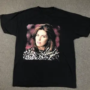 Shania Twain Come On Over Tour T-Shirt, Shania Twain Country Music Graphic tee, Unisex T-Shirt, Gift For Men Women Menswear Top Underwear Tshirt Streetwear