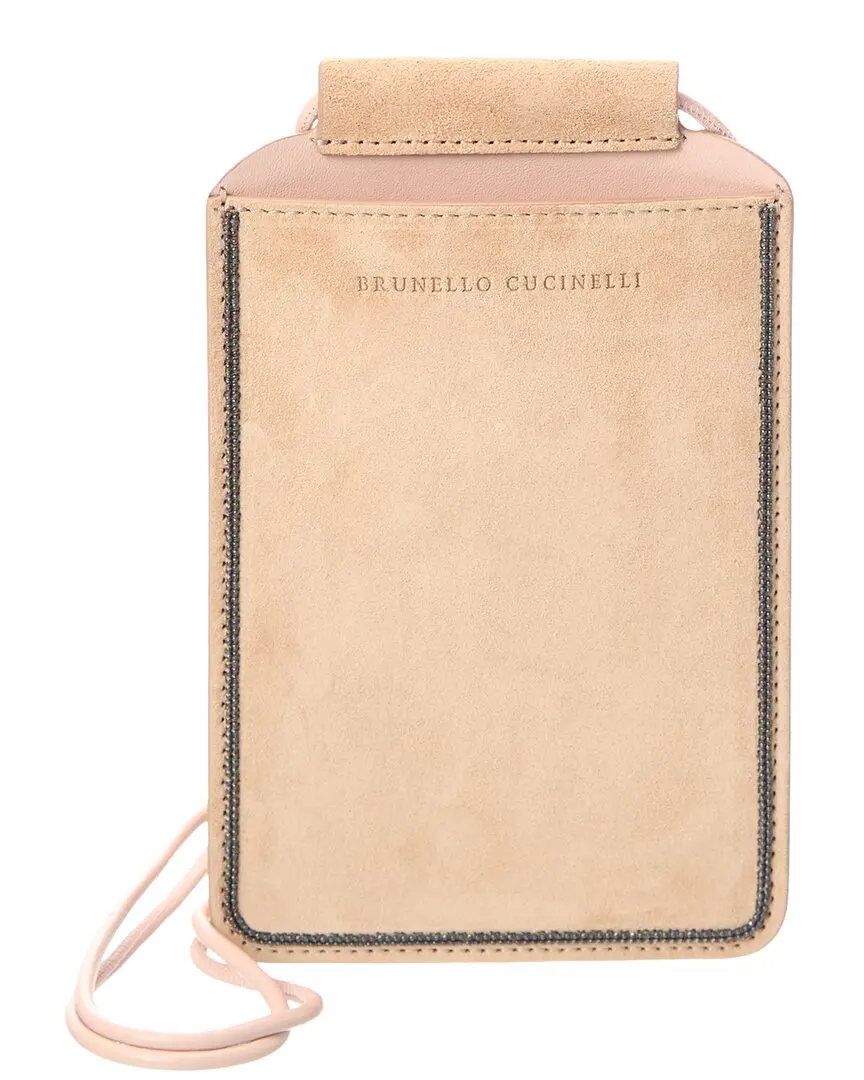 Brunello Cucinelli Suede Pouch