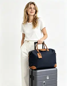 The Ultimate  Large Capacity Travel Bag, Lightweight, Durable, Versatile, Unisex Design. Single-shoulder personal travel bag,Weekender Carry-on Bag, women's and men's crossbody bags for lightweight travel.Everyday Tote for Gym ,Work & College,