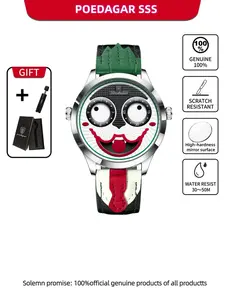Poedagar Top Original Watch For Luxury Man High Quality Waterproof Dwartproof Man Wrist Watch Quartz Leather Sports Watches Men's Watch Fashionable Waterproof Watch Modern Waterproof Watch Fashionable Stylish Watch Analog Watches Quartz Analog Wristwatch