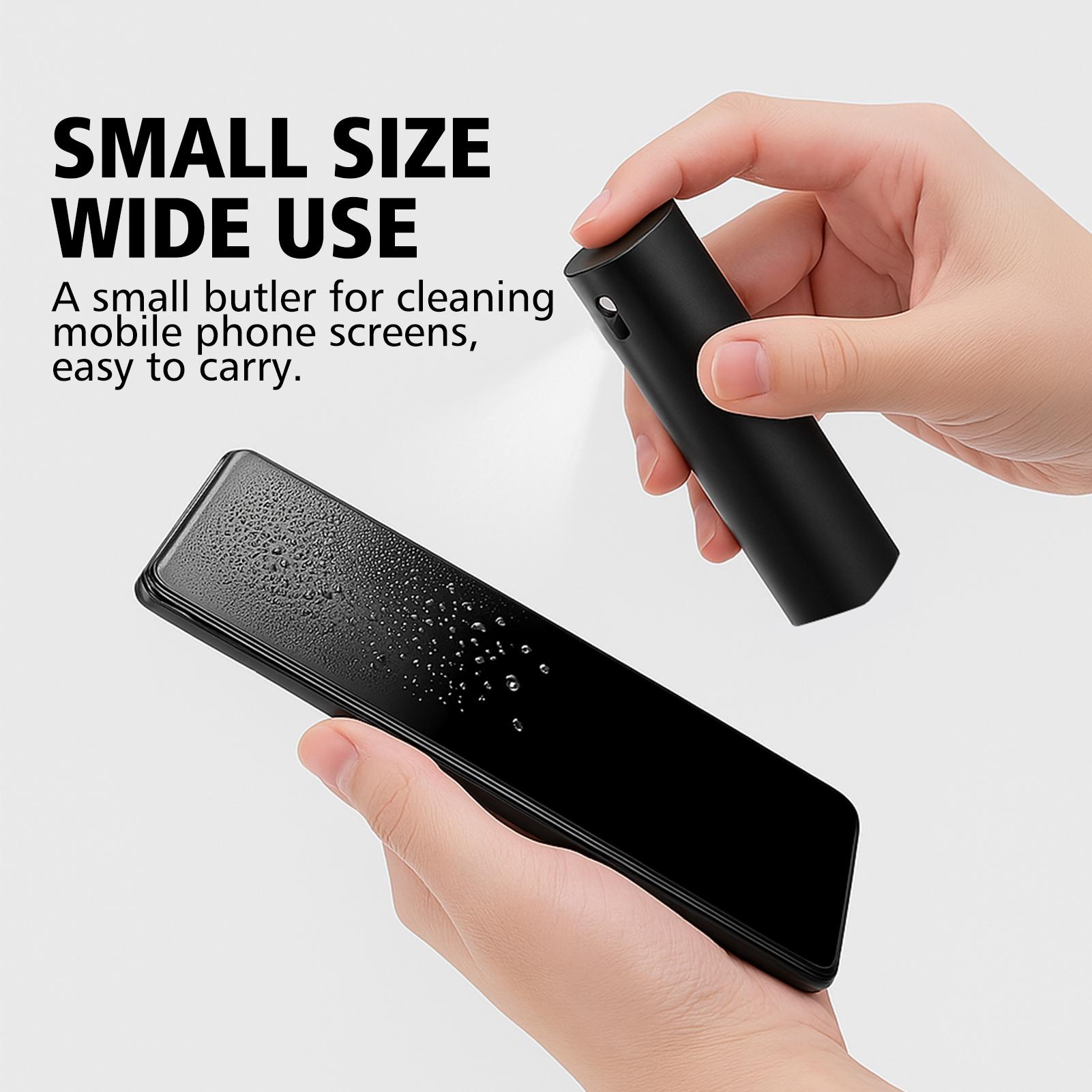 XPERTCHEMY Screen Cleaner Spray and Wipe 15ml TV Screen Cleaner Spray and Microfiber Cloth kit for Phones, iPads, Computer, MacBooks, Laptops, Monitor and Electronic Devices