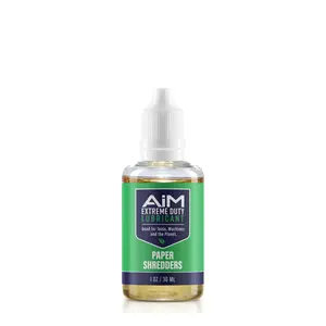 Planet Safe AIM Paper Shredder Oil Extreme Duty for All Shredder Machines - 1 oz - Home and Office - Safe, Non-Toxic, and Odorless  for Best Blade Performance