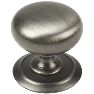 Cosmas 6542AS Antique Silver Cabinet Knob