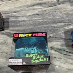 Cube Nice Cube - Satisfying Cube Squeeze Toy - Soft Squeeze Toy in Assorted Colors - Fun for Ages 3 and Up Limited Edition