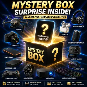 2026 Holiday Season Electronic Mystery Box!Bag Smartphones, Noise-Canceling Headphones, Portable Speakers & Extension Cords – Stock Alert, Act Fast!