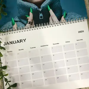 2026 Calendar New Official Calendar 2026 New Year 2026 Fan Gift with Poster, Pictures, Characters.
