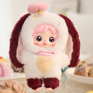 Samuel Blind Box 7.5-inch Plush Figures, Cute Doll, Sweet Little Chef Series Collectible Toys, Kawaii Action Figures for Birthday & Holiday Single Box (1 of 8 Styles)