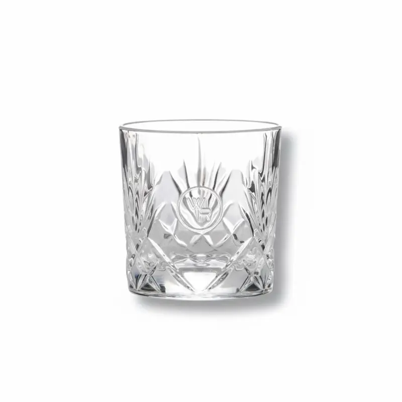 Woodford Reserve Signature Old Fashioned Cut Crystal Rocks Glass