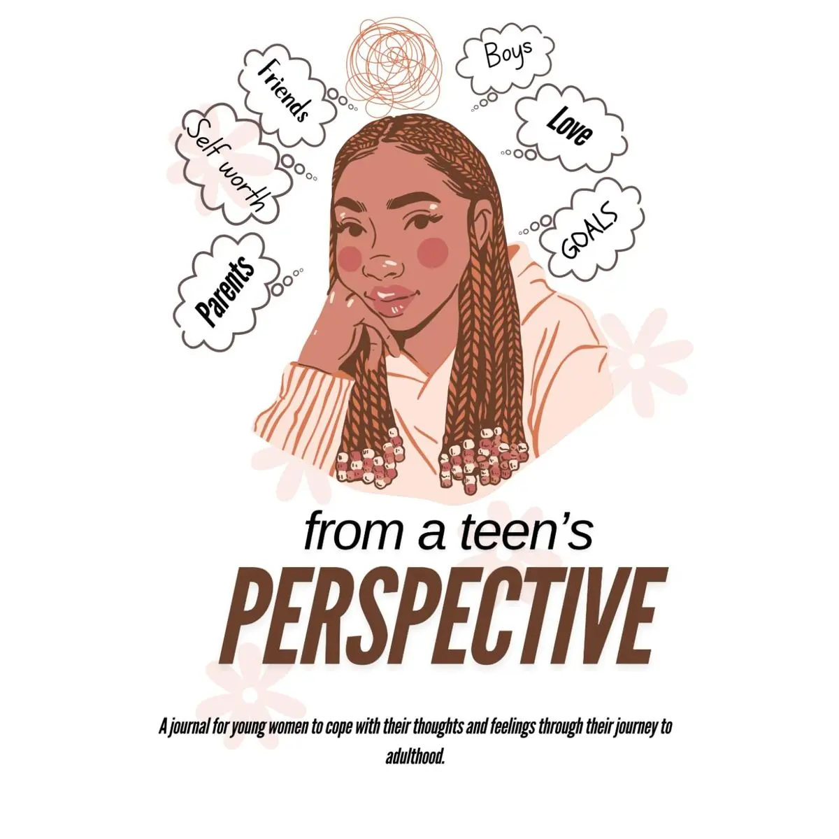 A Daily Notebook Journal for Teenage Girls-Includes Positive Affirmations, Mood Check-ins, Writing, Note Taking: Teenage Girl DailyJournal and Notebook Paperback – January 2, 2025