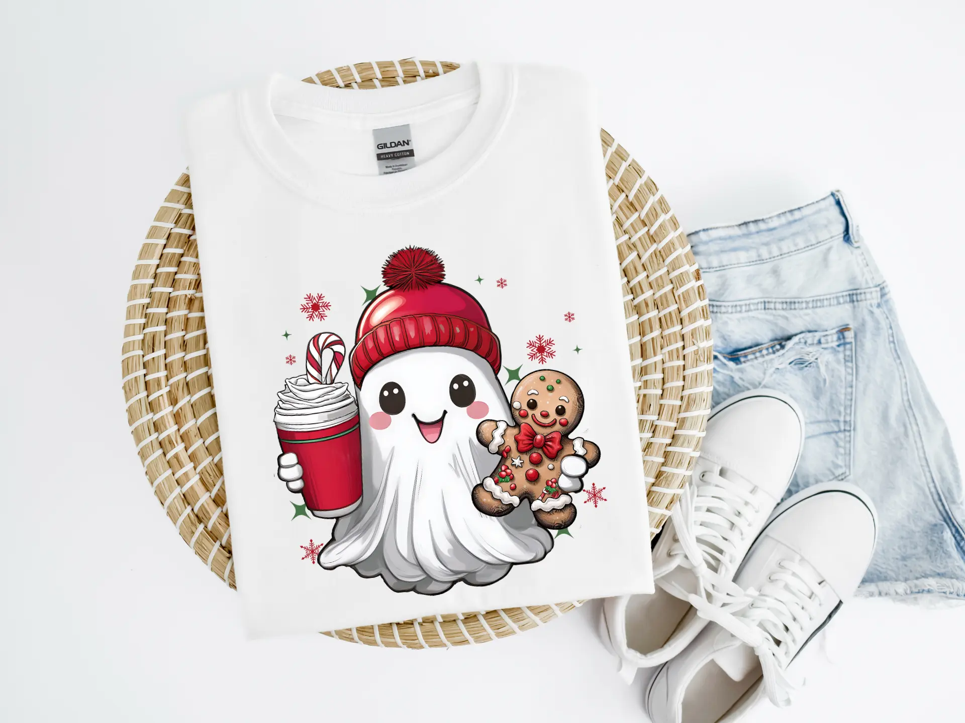 Christmas Ghost Shirt Sweatshirt