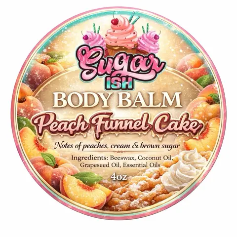Peach funnel cake (body butter)