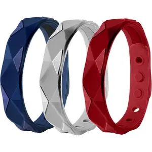 Anti-Static Bracelet, Anti-Static Wrist Strap, 3PCS, Adjustable Size for Winter, Improve Sleep and Eliminate Body Static Electricity Arm Bands