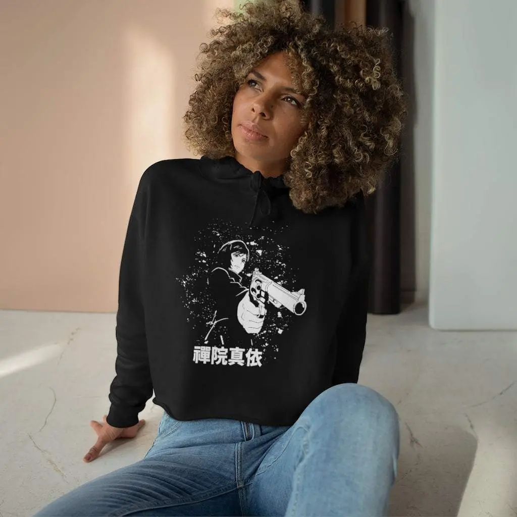 Single Bullet Crop Hoodie