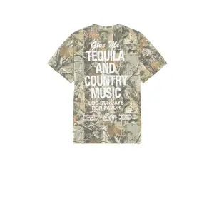 Los Sundays The Tequila & Country Music Tee in Camo Unisex