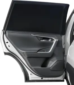 [New Deal] 2 Pack Car Window Shades, Side Car Window Sun Shades for Camping, UV Protection Breathable Mesh Baby Window Cover.