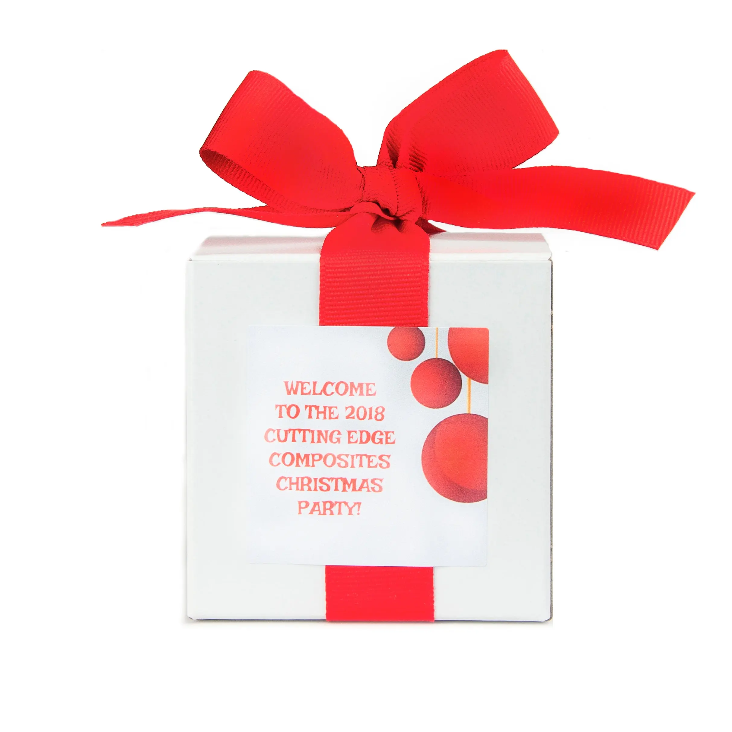 Corporate Event Favor Boxes - Custom Branded Pecans