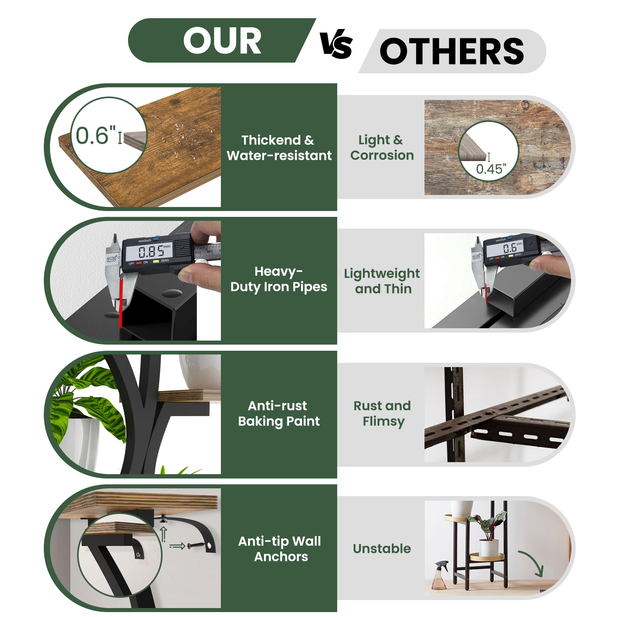 Indoor plant stand with grow lights - 62inch Tall plant stand, indoor growing corner stand with lights, 8-tier large flower stand, S-shaped living room decorative stand, patented design, black Indoor plant stand with grow lights - 62inch Tall plant stand, indoor growing corner stand with lights, 8-tier large flower stand, S-shaped living room decorative stand, patented design, black