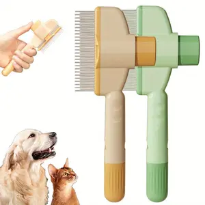 Pet Comb A Special Brush for Hair Removal, Efficient Cleaning of Pet Long Hair Convenient Combs for Dogs and Cats