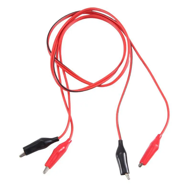 1M Double-end Alligator Clips Test Lead Jumper Wire, Small Animal Utility Tool