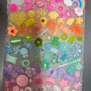 Ipad  silicone case with charma