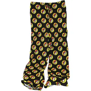 Buc-ee's Black Printed Pajama Pant Sleepwear for Adults, Men and Women (Xlarge)