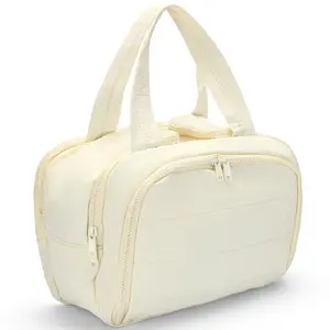 Toiletry Bag a 4-in-1 Travel Organizer - Cloud-Inspired Large Capacity Travel Cosmetic Organizer with Waterproof Material, Smart Compartments for Toiletries & Makeup
