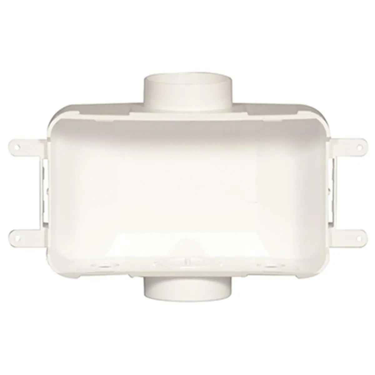 Oatey 38120 212 MAIN Plain Appliance Washing Machine Outlet Box, Compact-Fit Wall-Recess Design