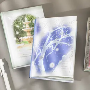 96 Sheets/book Notebook, Diary, Writing Paper Material, Cloud Deep Dream Journal Series Decorative Paper, Hand Account Book Scrapbook