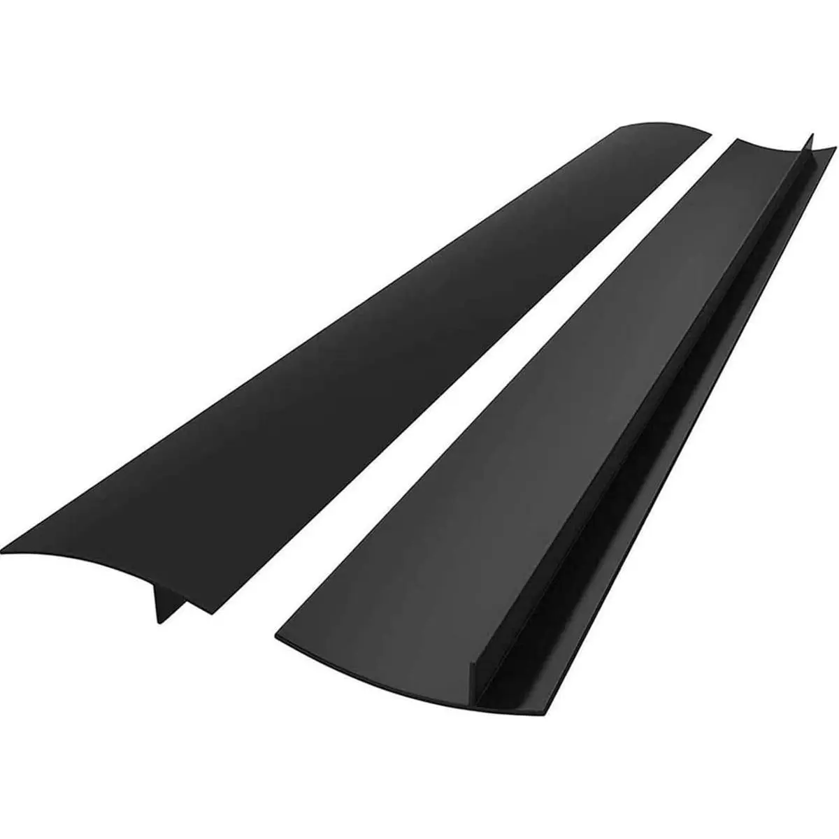 Silicone Gap Cover, (2 Pack) Silicone Gap filler Stopper Kitchen Stove Counter Gap Covers - Flexible Stove Space Fillers, Food Grade