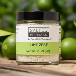 Lime Zest Finishing Salt