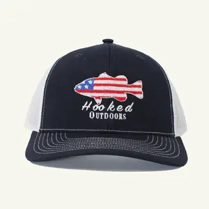 Navy USA Trucker Hat