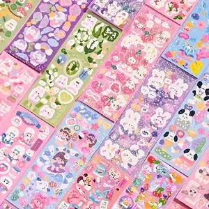 50/100 Sheets of Assorted Stickers, Suitable for Creative Handmade Decoration on Laptops, Journals, Refrigerators, Doors, Windows, and Bathrooms. Ideal for Holiday Gifts and Collections