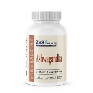 Ashwagandha Capsules for Stress Relief & Energy, Ayurveda Herbal Supplement for Wellness & Natural Power Boost