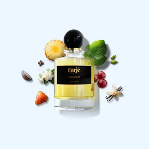 Farjé Perfumes– Oud Aurum Extrait De Parfum Unisex 100ml – Finest Niche-Quality Ingredients – Oriental Woody Fragrance with Cardamom, Pineapple Blossom, Tonka Bean, Vanilla & Patchouli – Warm, Smooth & Long Lasting