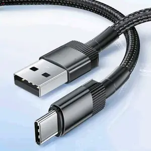 Braided 10ft USB-A to USB-C Cable Fast Charging Compatible with iPhones Samsungs & Android Models Electronic Charger for Cellphone Smartphones