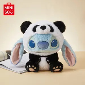 Disney Stitch Plush Doll 11 Inch Cute Stuffed Toys Wearing Panda Suit Comfortable In Hand Lovely Plush Toy Gift For Kids Birthday Gift Stitch Cross Dressing Series