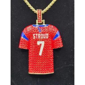 Houston C.J. Stroud #7 Pendant & Chain Rookie MVP