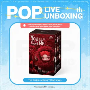 [POP NOW] POP MART SKULLPANDA You Found Me! Series Plush Doll Pendant