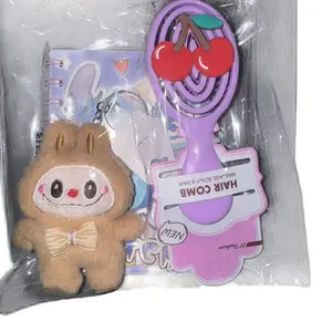 Scrapbooking Tools Set - Notebook, Keychain, and Massage Brush for DIY Scrapbooking & Stamping Projects