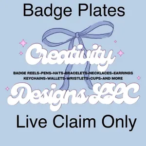 Badge Plates Live Claims Only