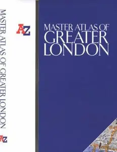USED-A-Z Master Atlas of Greater London by Geographers' A-Z Map Company (Hardcover)