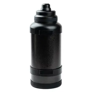 101 Fl Oz Stainless Steel Water Bottle, BPA Free, 3 Liter, Black Drinkware Stylish