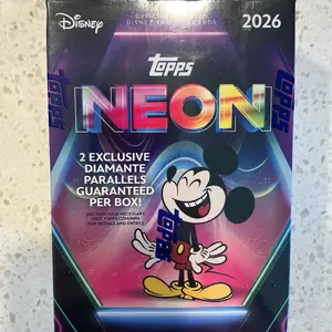 Topps 2026 Disney Neon Value Box