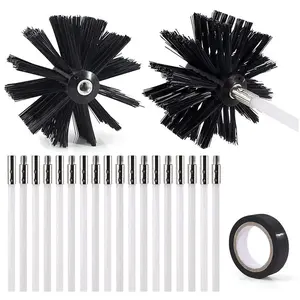 21PCS Drying Machine Pipe Cleaning Brush Nylon Brushes Flexible Chimney Brush