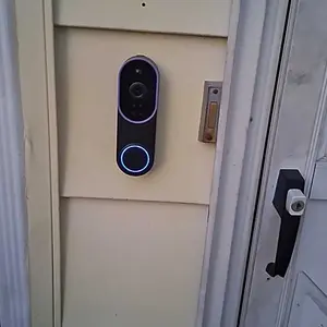 Wireless Video Doorbell Camera, Smart Security Doorbell Camera, 1080P, AI Human Detection , Night Vision, Instant Alert, Two Way Audio, 2.4G WiFi Only, Simple Installation and Rechargeable Battery, Cloud Storage, WiFi Camera