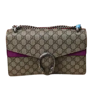 Pre-owned GUCCI Dionysus Medium Dragon Fruit Purple Shoulder & Crossbody Bag