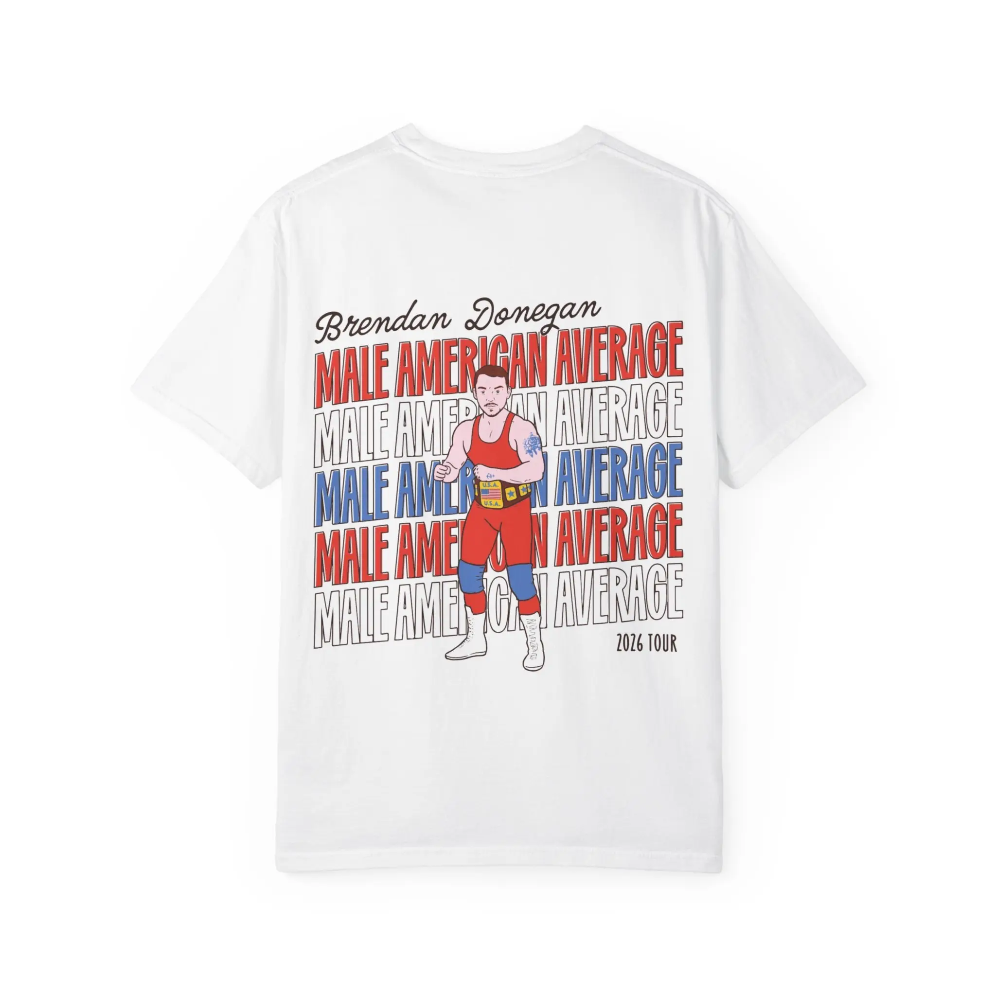 Male American Average Tour T-Shirt