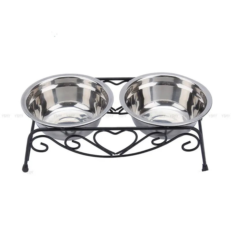 High-End Dual-Use Stainless Steel Pet Bowl